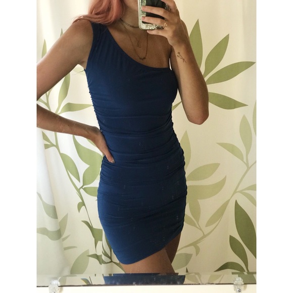 Blue Bodycon Dress - Picture 1 of 1